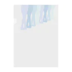 Twinkle-BooのBallet!!!blue Clear File Folder