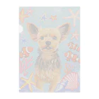 PINK GIRAFFE SHOPの Chappie Clear File Folder