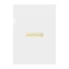 open.Yellow.os original official goods storeのopen.Yellow.os公式支援グッズ Clear File Folder