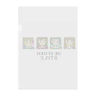 ぺんぎん24のセイフクスタイル Clear File Folder