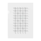 ATARI graphicのHoundstooth Clear File Folder