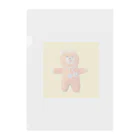 moony.galleryのくまのポピー Clear File Folder