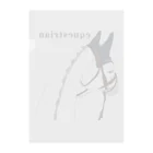 SHIROFUNE_mooooのequestrian  クリアファイル