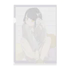 lanixのクッションpurple Clear File Folder