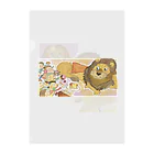 まついはるかの絵のぼくがもしどうぶつだったら　ライオン編 Clear File Folder