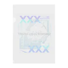 SAWDALIGHT/icesawderのSUMMER in my HEART2022 Clear File Folder