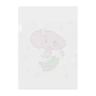 そぼろのぱおみん春コーデ　桜餅 Clear File Folder