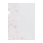 Atelier tetote の桜シリーズ Clear File Folder