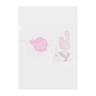 上田のこ IllustGoodsのRabbit Girl Collection_Bang... Clear File Folder