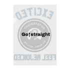 Go↑straightのgo straightグッズ クリアファイル