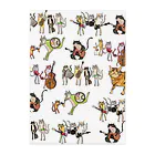 平和と書いて猫と読むの猫と読んで平和と書く Clear File Folder
