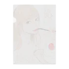 マルボロ店のスイーツガール🍰 Clear File Folder