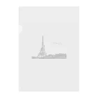 イノカ・ワイガワの4.エッフェル塔クライミング　モモの気ままな世界旅 Clear File Folder