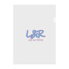 L&RのL&R  LIVE and ROCK クリアファイル