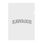 KAWAGOE GRAPHICSの世界の都市シリーズ　１　川越 Clear File Folder