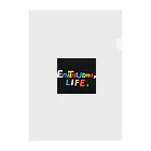 EniTHUgma LIFEのEniTHUgma LIFE ネーム Clear File Folder