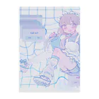 あくむ病院のfall in clear（ゆめかわいいトリップ） Clear File Folder