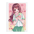 水グミの💖おまたせ！いっしょに食べよう🍨🌈 Clear File Folder