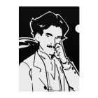 山形屋米店のニコラ・テスラ（Nikola Tesla） Clear File Folder