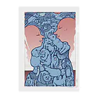 tetti69_official SHOPのtetti69作「動物」 Clear File Folder