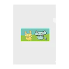 YAG STOREのまいごうさぎ Clear File Folder