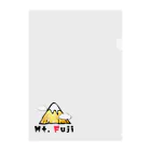 レアレアコクアのいいことありそう! 金運シリーズ　(富士山　Mt.Fuji) Clear File Folder