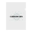 BBdesignのカルダノ　ADA２ クリアファイル