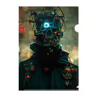 Transyのcyberpunk 1 Clear File Folder