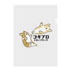 5corgisのコギプロ【ドロップキック】 Clear File Folder