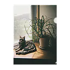 毎日ころりんの猫の写ルンです Clear File Folder