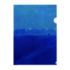 月夜絵葉書店の鳥取夜景/砂丘 Clear File Folder