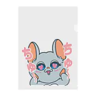 Chinchilla’ｓ（ちんちら～ず）のちゅ～ちゅ～マーニー クリアファイル