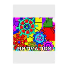 colorfunnyのMOTIVATION クリアファイル