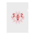 中華呪術堂（チャイナマジックホール）の【赤】泥酔拳 クリアファイル