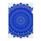 MANDALA屋のlapis lazuli Clear File Folder