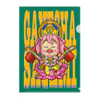 Siderunの館 B2の【背景色あり】ガネーシャだよ！さげみちゃん Clear File Folder