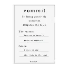 amie：ℓのcommit クリアファイル