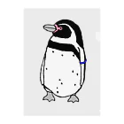 ゆるいペンギン屋のぼーっとフンボさん Clear File Folder