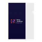 ricky-academyのRicky Academy custom-made goods vol.1_stationery Clear File Folder