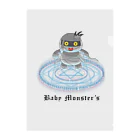 かいほう屋のBaby　Monster’ｓ「ミイラ君」 Clear File Folder