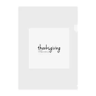 Pochette-Onlineのワンマンライブ〜thanksgiving〜公式グッズ Clear File Folder