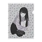 らもちーカンパニーの地雷女子ちゃん Clear File Folder