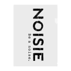 noisie_jpの『NOISIE』BLACK（縦）ロゴシリーズ クリアファイル