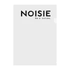 noisie_jpの『NOISIE』BLACKロゴシリーズ Clear File Folder