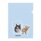 しゃけぶり店のkawaii-cat 【しゃけ】【ぶり】 Clear File Folder