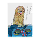 アウトドア大好き秋田犬の◇そろそろランチですか⁉︎◇ Clear File Folder