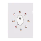 Hinanochin.shopのa pomeranian / shortcake Clear File Folder