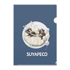 卯月まめのもふもふイラスト屋さんの15.SUYAPECO Clear File Folder