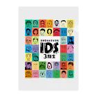 nakatsukasaakiのIDS３期生（カラフルＡ） クリアファイル