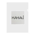 MAMANのMAMAN goods クリアファイル